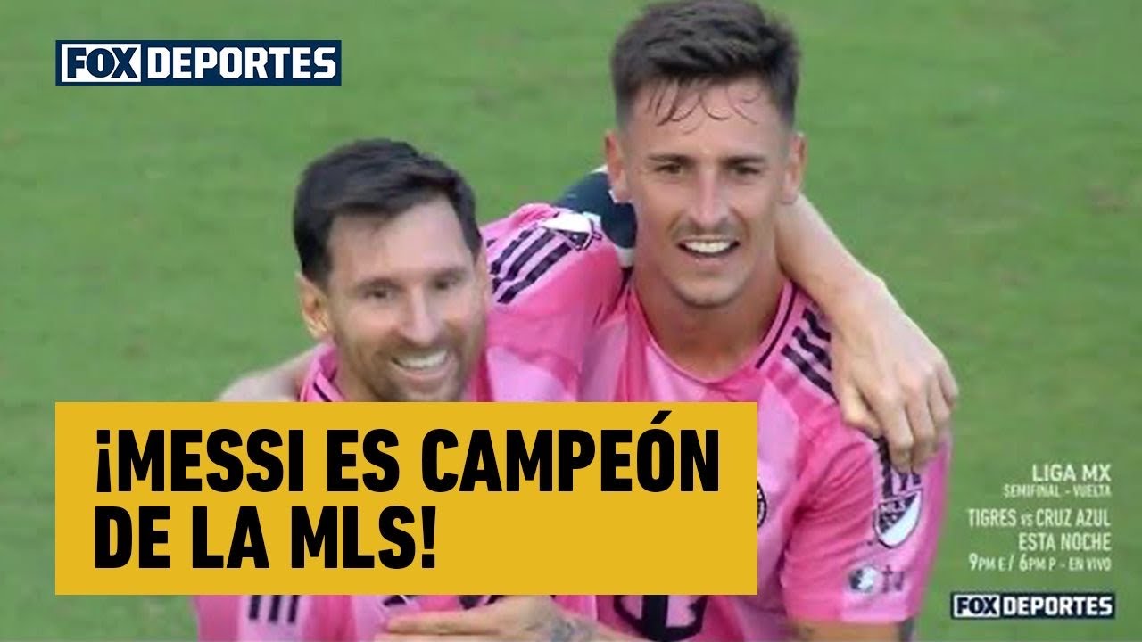 🥳🏆 ¡MESSI ES CAMPEÓN DE LA MLS! | Inter Miami CF 3-0 Vancouver Whitecap | MLS Cup 2025