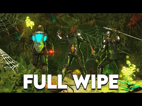How a 50,000 Hour Tribe Survived 500 Days in Spider Cave - a Full Ark Wipe Story