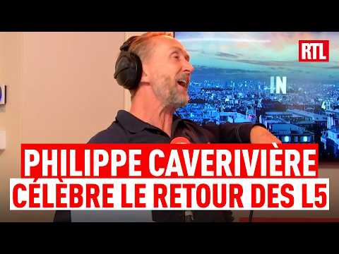 Philippe CAVERIVIÈRE célèbre le retour des L5 🤣