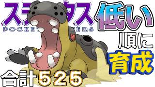 【ポケモンＳＶ全国編１０８】カバルドン【ステータス低い順に育成】