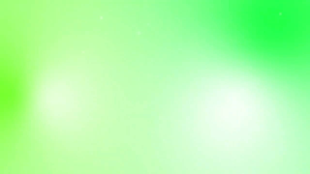 4K GREEN GRADIENT Background and Particles | LED Mood Lights Screensaver | 5 minutes Loop
