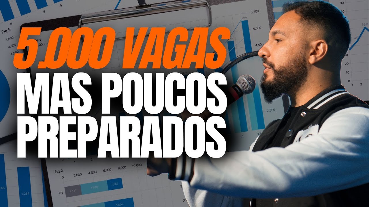 Área de investimentos: 5000 VAGAS, poucos preparados!