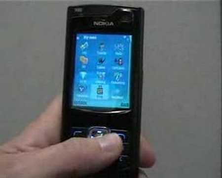 Installation and demo: MobiNear Cast on Nokia N80