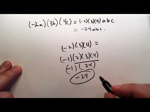 1 3 Rules for Multiplication Basic Mathematics