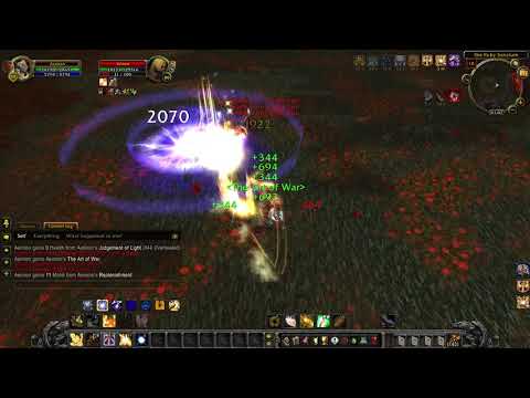 paladin ret vs warrior arms World of Warcraft wotlk