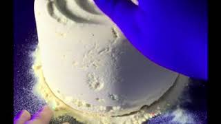 ASMR • Glow in the Dark Baking Soda Rubbing and Crumbles