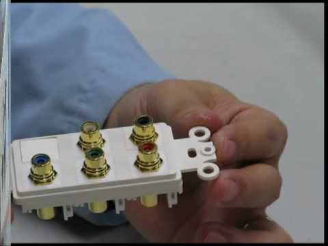 Ram Electronics Keystone wall plates