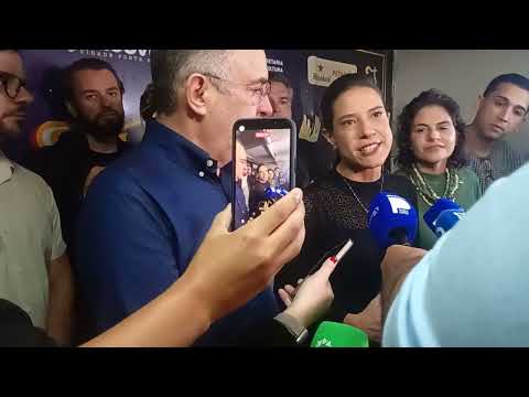 ARCOVERDE PE, A GOVERNADORA RAQUEL LIRA PREFEITO ZECA E TODA COMITIVA DEU UMA COLETIVA PARA NÓS IMP.