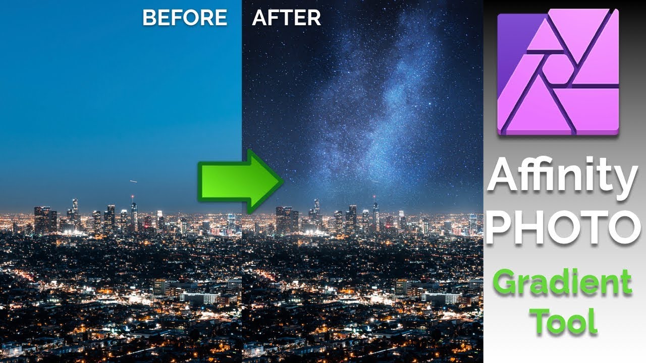 Affinity Photo Gradient Tool