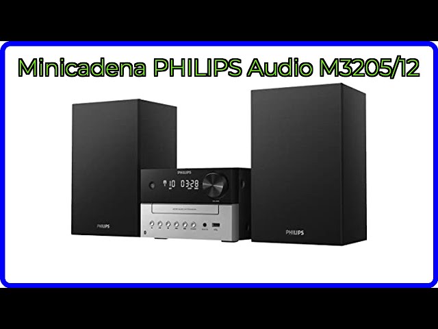 Vídeo relacionado con Philips Audio M3205/12 Micro Music System with Bluetooth (HiFi System, FM Radio, USB, CD, MP3-CD, USB Port for Charging, 18 W, Bass-Reflex Loudspeakers, Digital Sound Control)