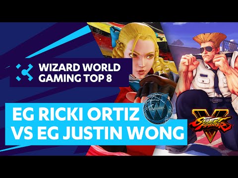 Ricki Ortiz (Karin) vs. Justin Wong (Guile) - Wizard World Philly - 06/05/16 - Street Fighter V