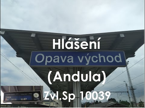 Hlášení - Opava východ [INISS 1]