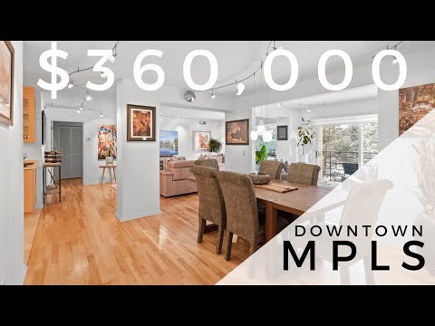 Inside a $360,000 Downtown Minneapolis Condo - Tour of True DOWNTOWN LIVING!