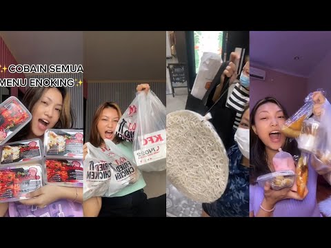 Jessica Effendy || Cobain semua jajanan SD, Cobain semua menu KFC, Cobain semua menu Enoking Dll