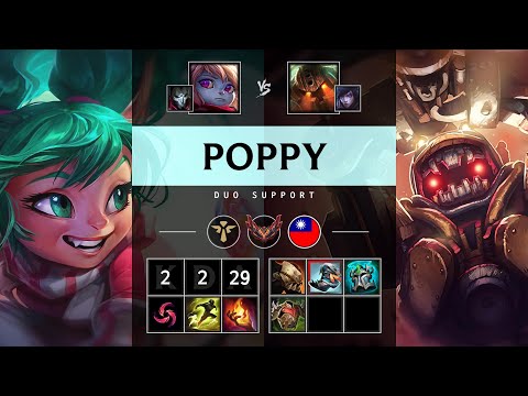 Poppy Support vs Nautilus - TW Grandmaster Patch 25.15
