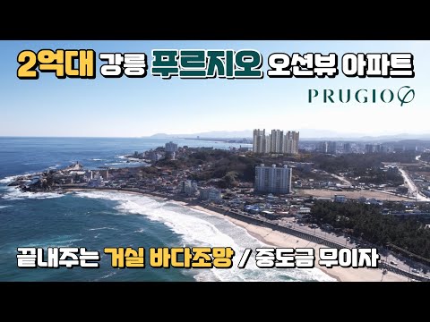 2억대 푸르지오, 거실에 앉아서 누리는 동해오션뷰, 도보 5분으…