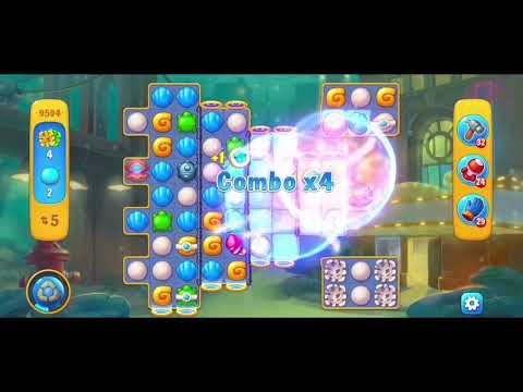 Fishdom 9594 Hard Level - NO 💣🧨💥