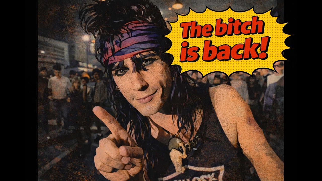 L.A. Guns - Bitch Is Back - 1988 - HD - 1080p