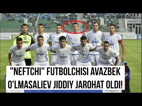 VIDEO: "Neftchi" futbolchisi jiddiy jarohat oldi! Neftchi - Nasaf - 3:1 | 22.09.2018