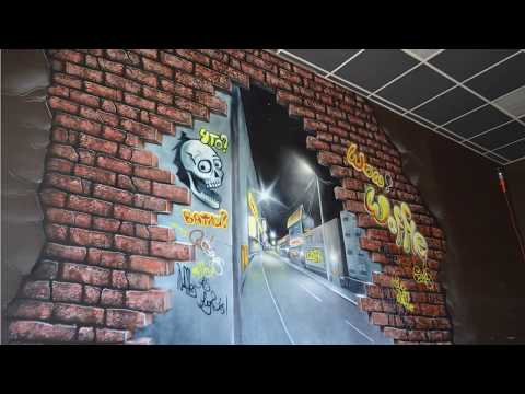 Airbrush painting by Dolgikh Sergey.