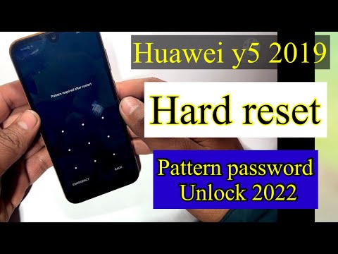 Huawei Y5 2019 Hard Reset AMN-LX9 Unlock pin,pattern,password, lock 2022