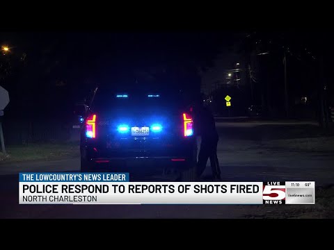 VIDEO: North Charleston Police respond to shots fired