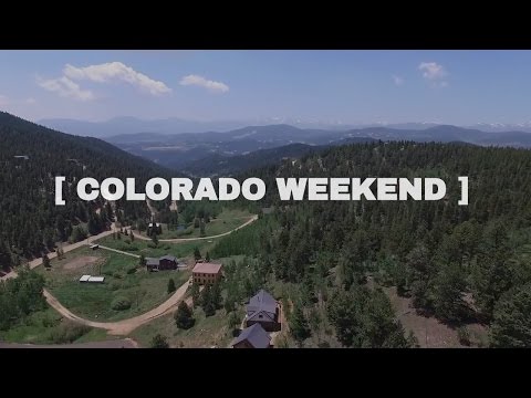 Denver Colorado Vacation - Whitewater Rafting, Zip-lining (GoPro Hero / DJI Phantom Drone Video)