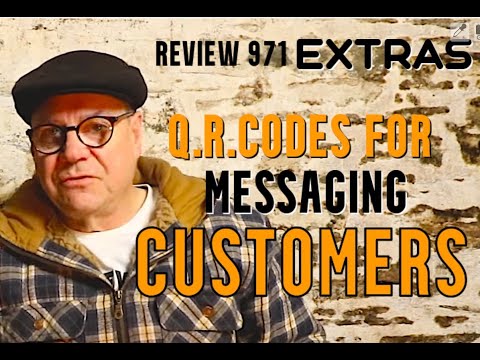 ralfy review 971 Extras -  The value of QR Code communication.