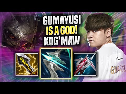 GUMAYUSI IS A GOD WITH KOG'MAW! - T1 Gumayusi Plays Kog'maw ADC vs Aphelios! | Preseason 2022