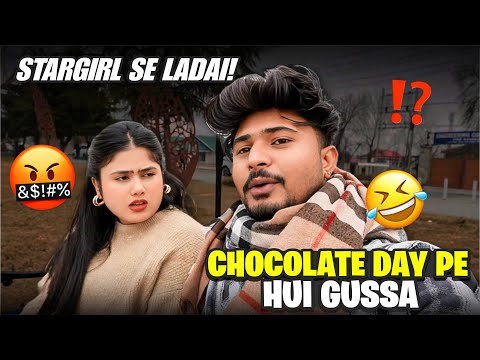 Chocolate Day pe hue gussa 😠🍫 | Stargirl se ladai 😅 | Kashmir Trip Day 2 🏔️❤️ 