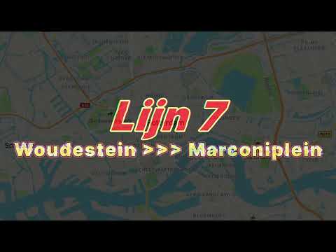 Cabinerit RET tram 7 Woudestein - Meent - Marconiplein 31 Oktober 2025