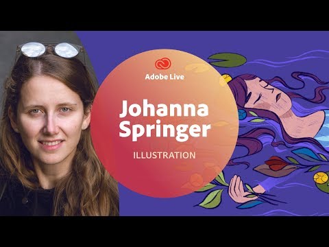 Illustration mit Johanna Springer - Adobe Live 3/3