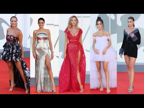 Venice Film Festival 2020 Red Carpet Arrivals & Best Women Dress in Opening Ceremony