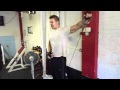 One Arm Cable Lateral Raise Shoulders Bodybuilding Training