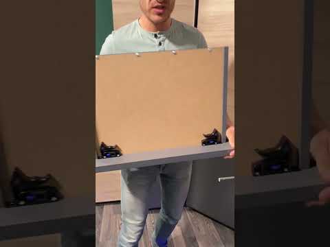 Установка и регулировка ящика системы Push-to-open