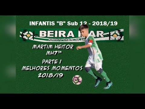 Martim Heitor MH7 Sub 12 Beira Mar A.C.Almada 18/19 Parte 1-Skills, Interceptions, Passes & Assists.