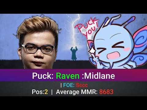 Puck Perspective by Raven | @1440p | Midlane Pos:2 |  | FOE: Sccc |5856561757