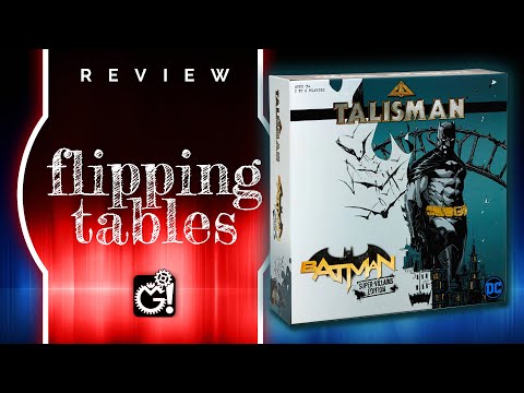 Talisman: Batman Supervillains Edition from The Op - Board Game Review