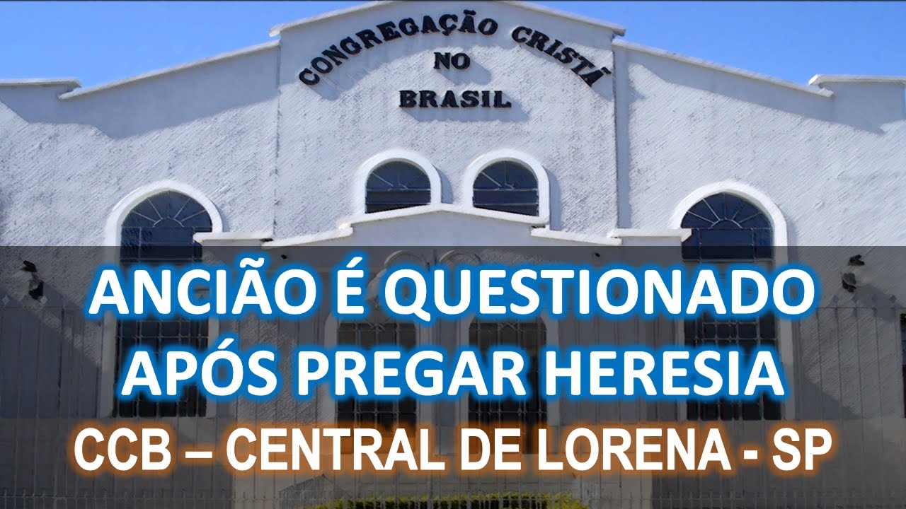 ÁUDIO: O povo foi questionar o ancião onde está escrito... Pregou heresia - O povo está acordando