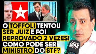 Um MINISTRO do STF que REPROVOU em CONCURSO pra JUIZ?! Pavinatto EXPÕE Dias Toffoli