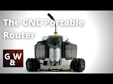 Goliath The CNC portable router to run large projects, anywhere
