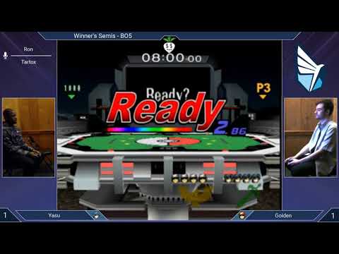 MMOM185 SSBM - Golden (C. Falcon) vs. Yasu (Marth) - Melee WSF