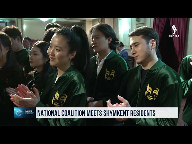 National Coalition meets Shymkent residents