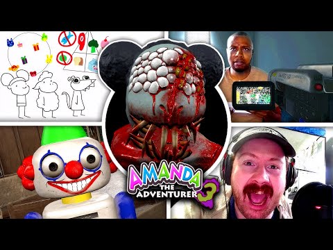 Amanda the Adventurer 3 - ALL Secrets & Easter Eggs + HIDDEN Files (Showcase)