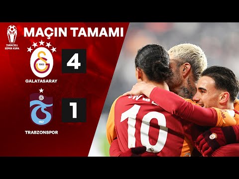 Galatasaray 4 - 1 - Trabzonspor | Turkcell Süper Kupa Yarı Finali