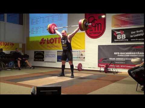 Alexej Prochorow 2  Versuch Reissen 160kg