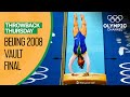 Full Women S Artistic Gymnastics Vault Final Beijing 2008 Throwback Thursday