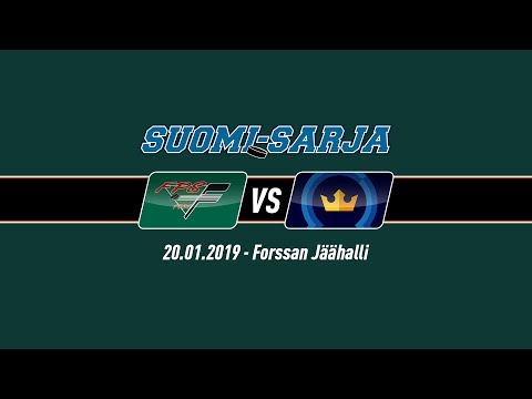 SUOMI-SARJA 2018-2019: 20.01.2019 FPS - Kiekko-Espoo 3-4 VL