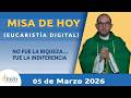 La Santa Misa de Hoy | Jueves 05 Marzo 2026 l Padre Carlos Yepes | Eucaristía Digital | #MisaDeHoy