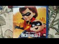 Opening Closing To Incredibles 2 2018 DVD
